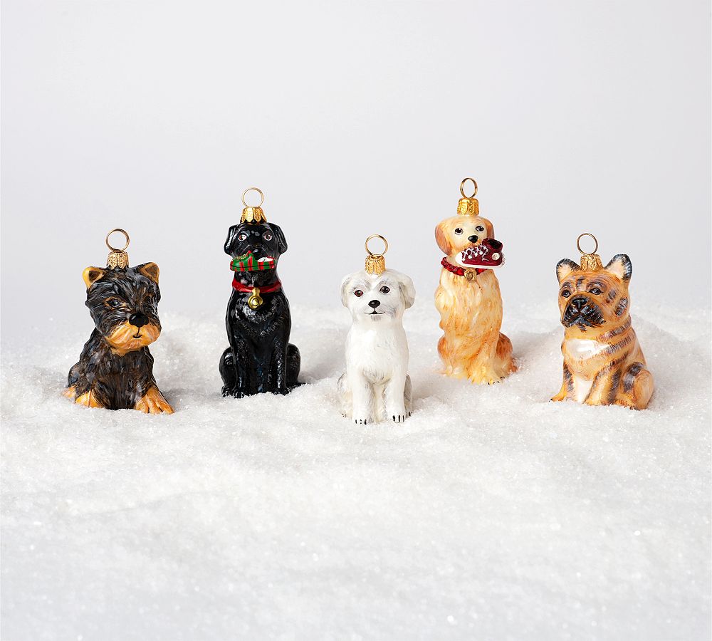 Handmade Heirloom Dog Ornaments