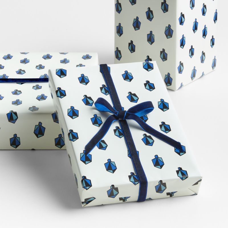 Blue Velvet Holiday Ribbon