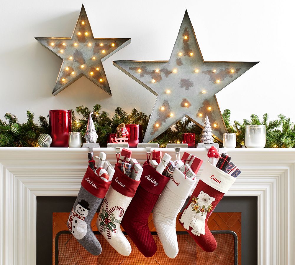 Channel Quilted Velvet Stockings