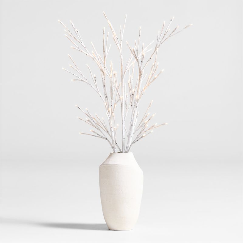 Faux Birch Pre-Lit Stem 40