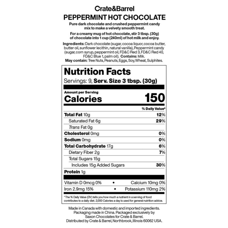 Peppermint Hot Chocolate Mix