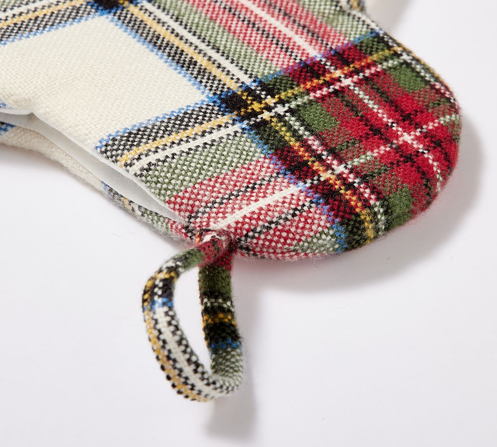 Stewart Plaid Bone Pet Stocking