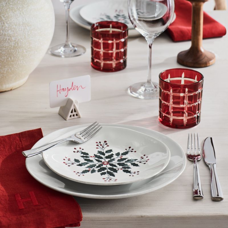 Ceramic House Placecard Holder