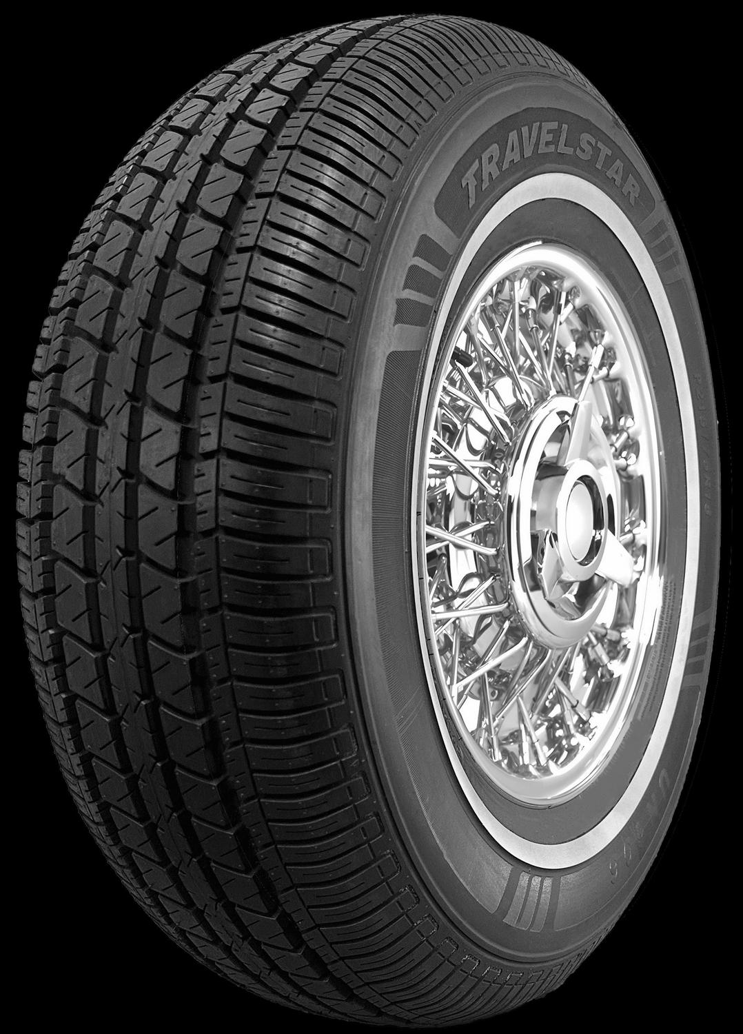 Travelstar UN106 All Season Tire 225/60R16 98T Passenger Tire 225/60/16,Narrow White Stripe 9mm