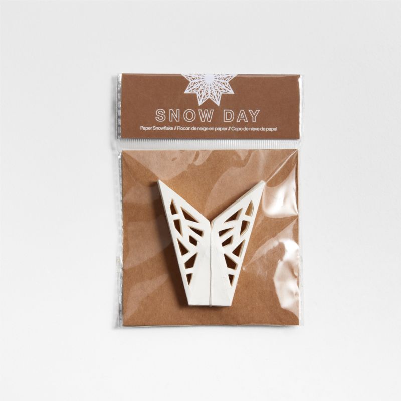 Snow Day Cutout Snowflake Christmas Tree Ornament
