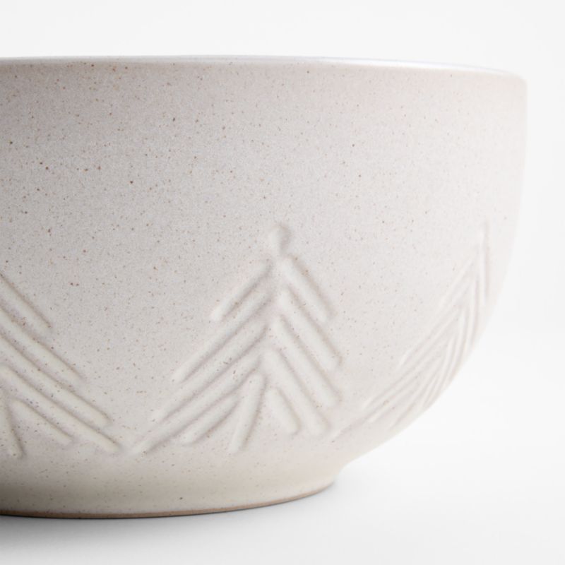 White Trees Stoneware Mixing Bowls, Set of 3