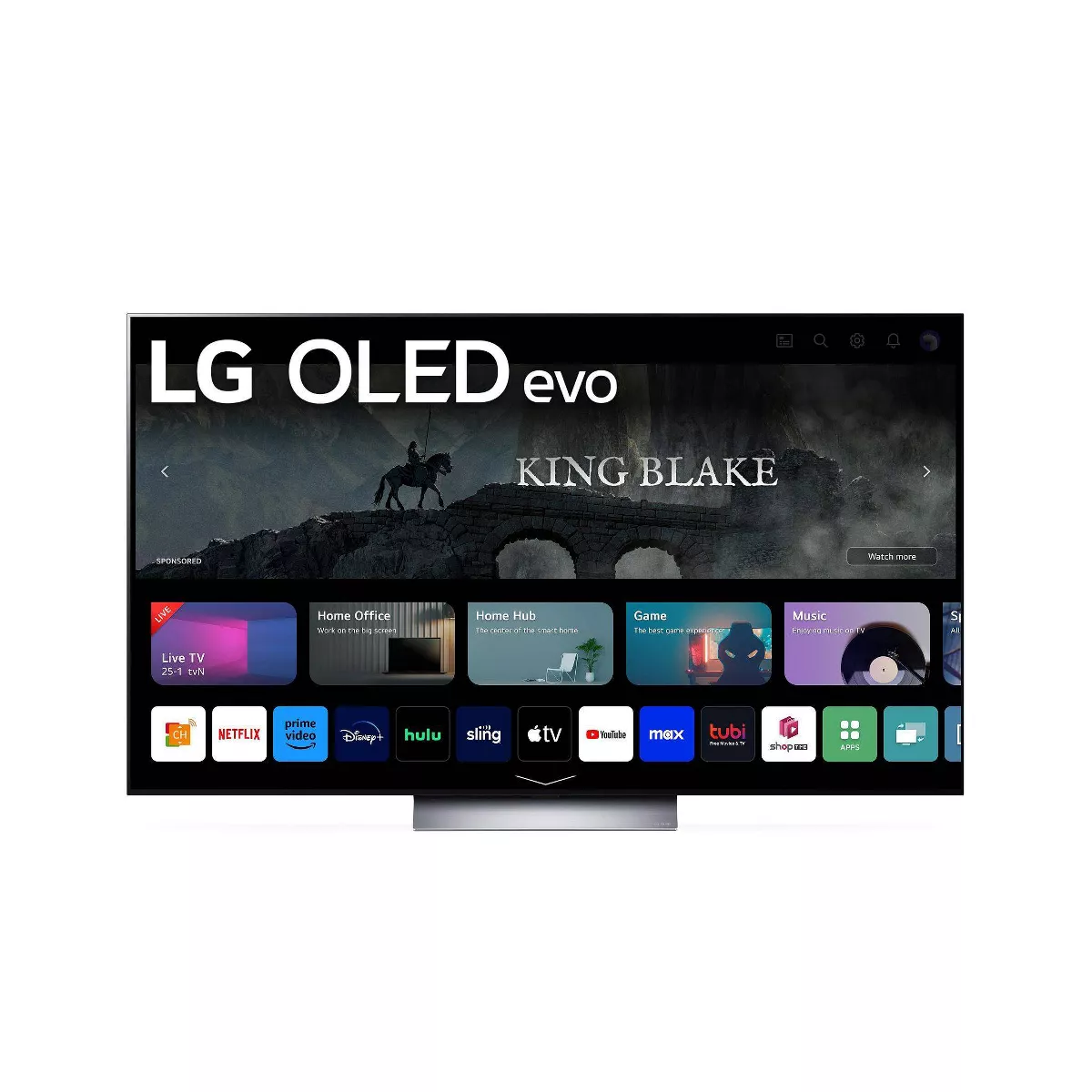 LG 65′′ Class 4K UHD 2160p Smart OLED TV – OLED65C3