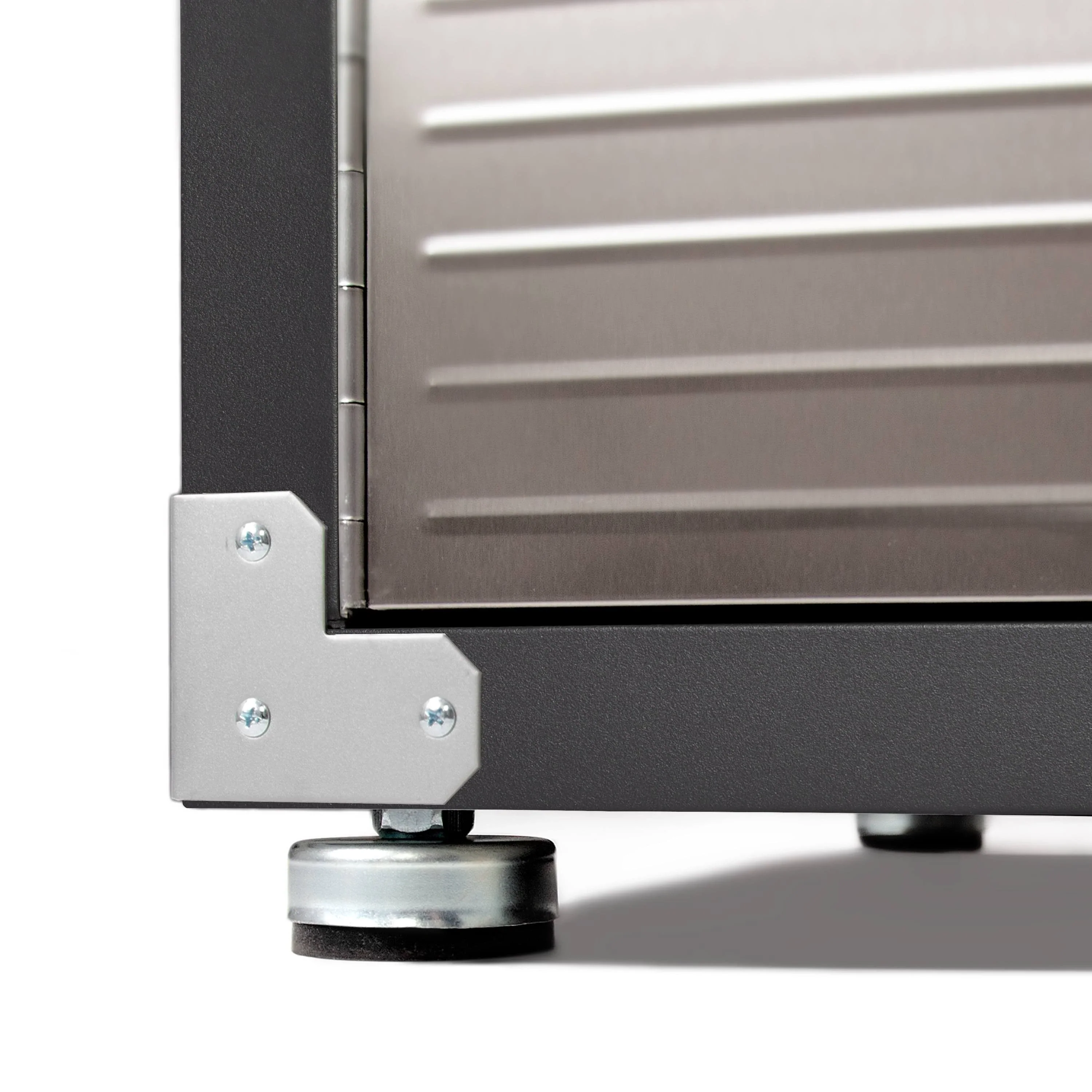 Seville Classics UltraHD Extra-Wide Mega Storage Cabinet, 60 inch W x 24 inch D x 72 inch H, Graphite