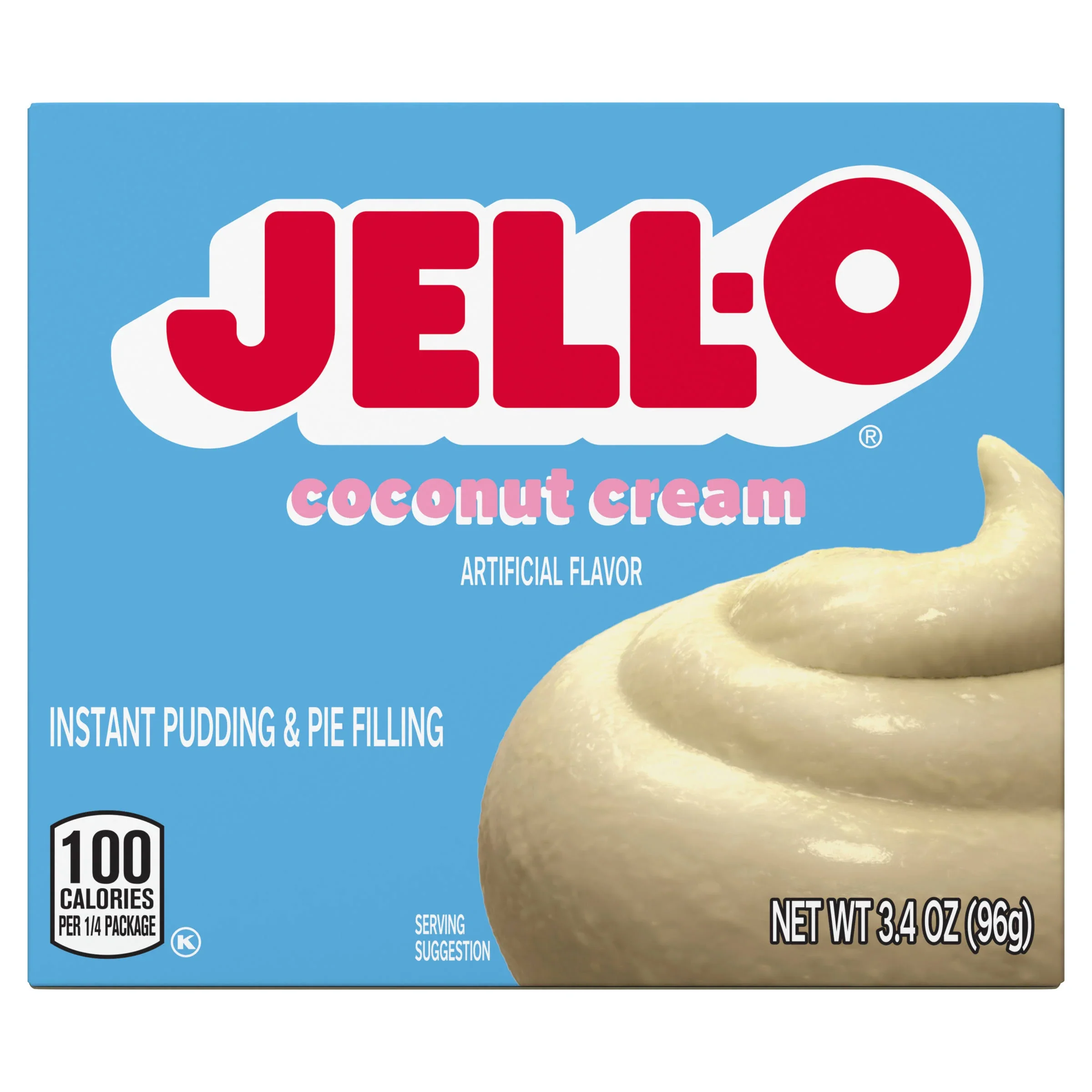 Jell O Pudding & Filling, Instant, Coconut Cream - 3.4 oz
