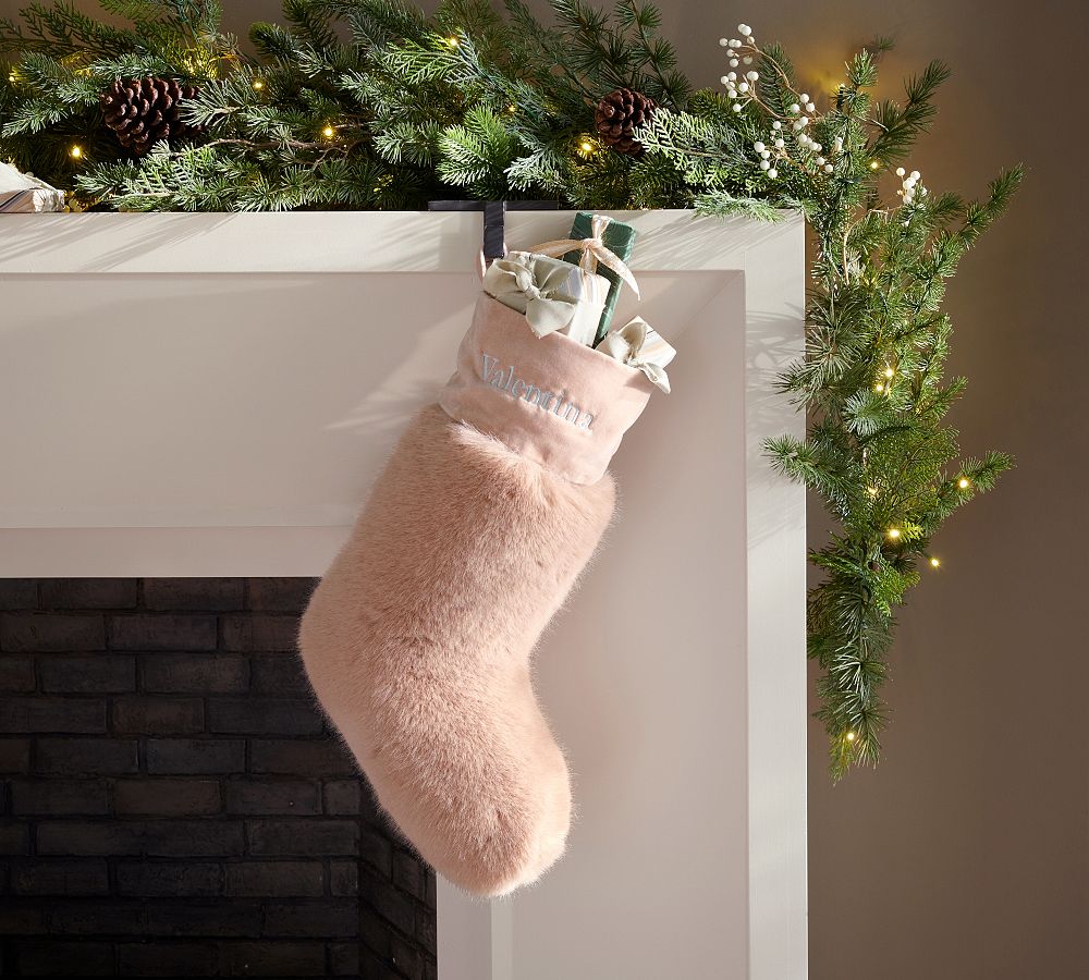 Mink Faux Fur Stocking