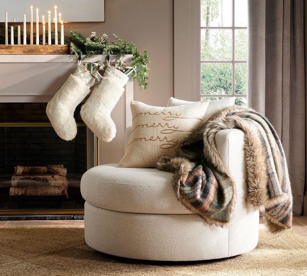 Mink Faux Fur Stocking