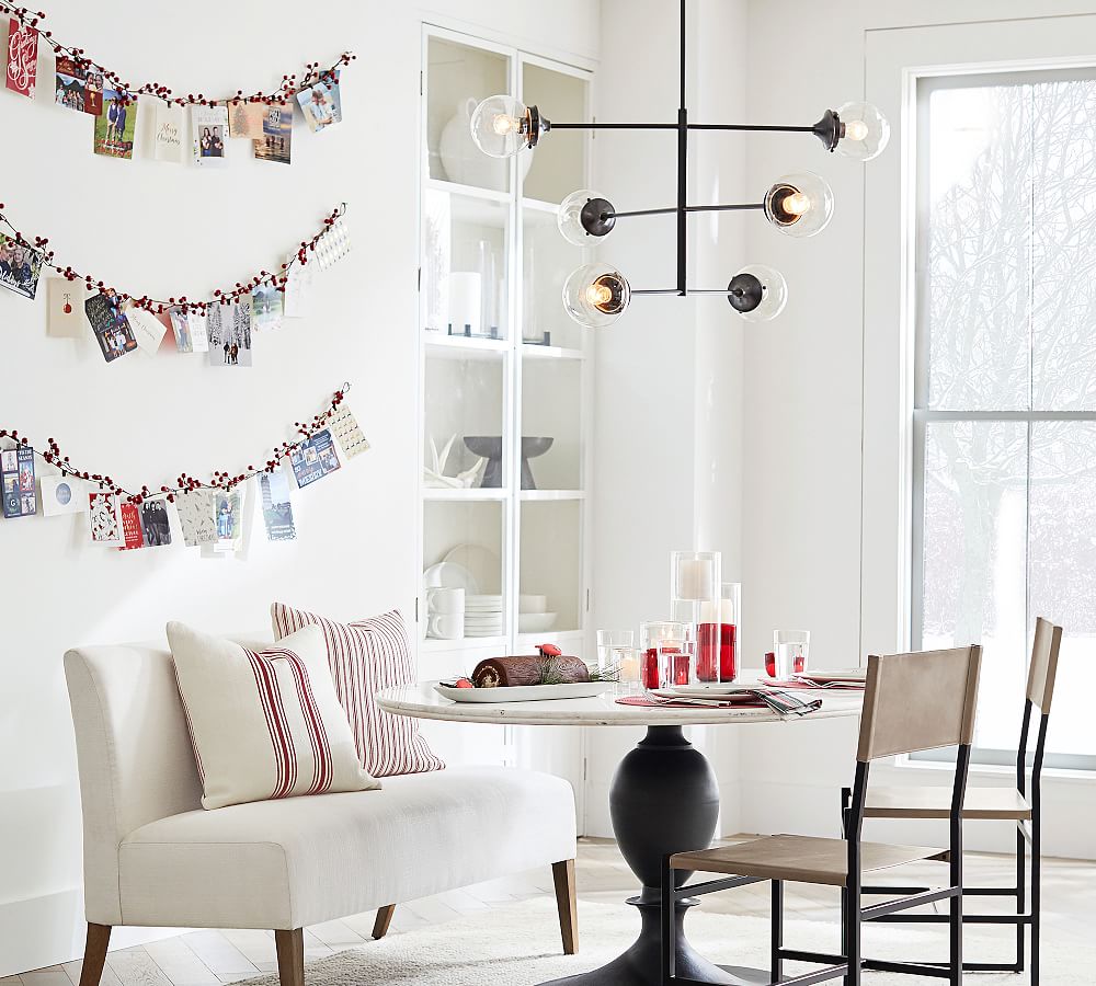 Berry Garland Christmas Card Holder