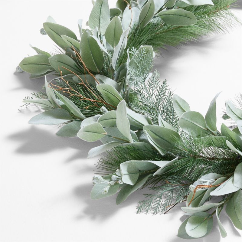 Spruce & Eucalyptus Holiday Wreath & Garland Set