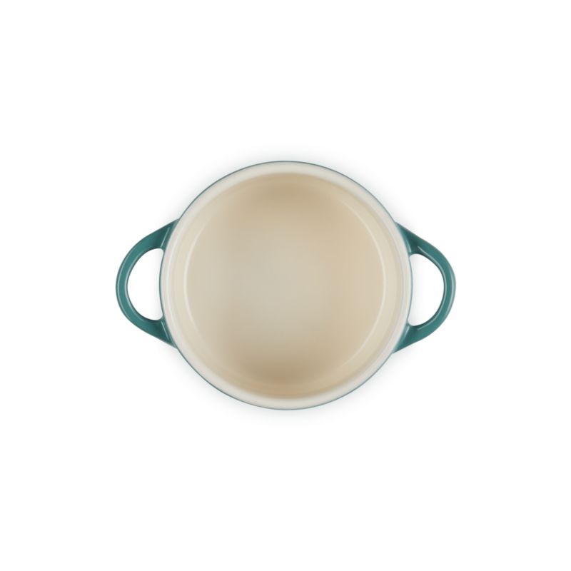 Le Creuset ® 8 oz. Artichaut Holly Mini Round Cocotte with Gold Knob
