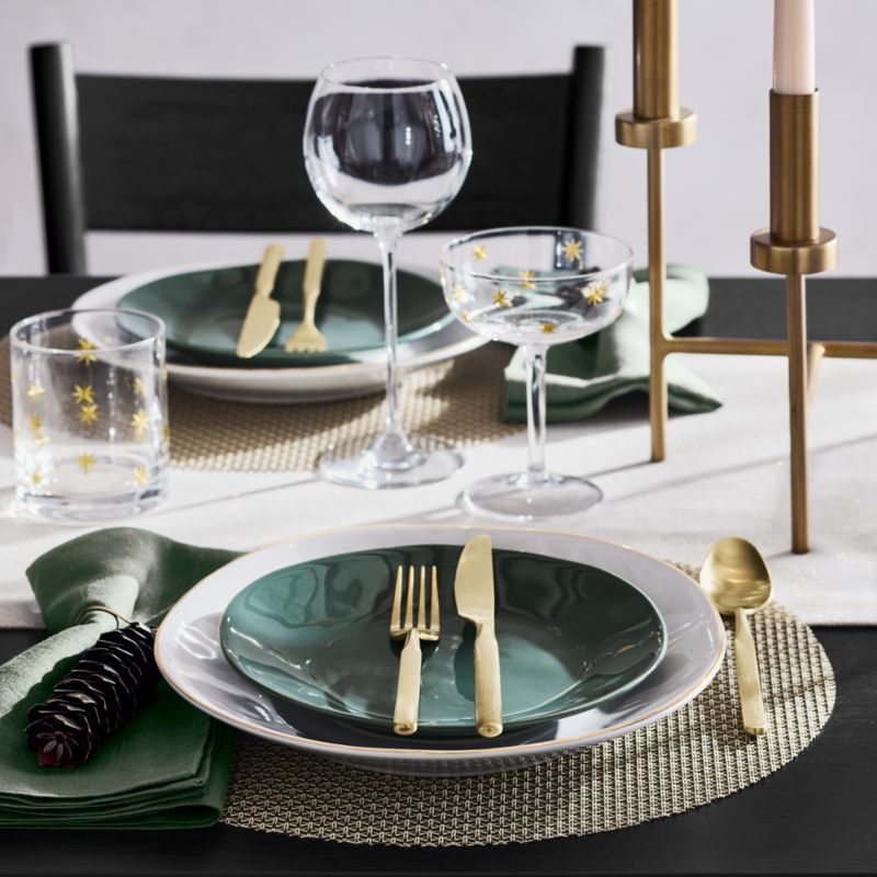 Gold Star Etched 8.5-oz. Coupe Glass