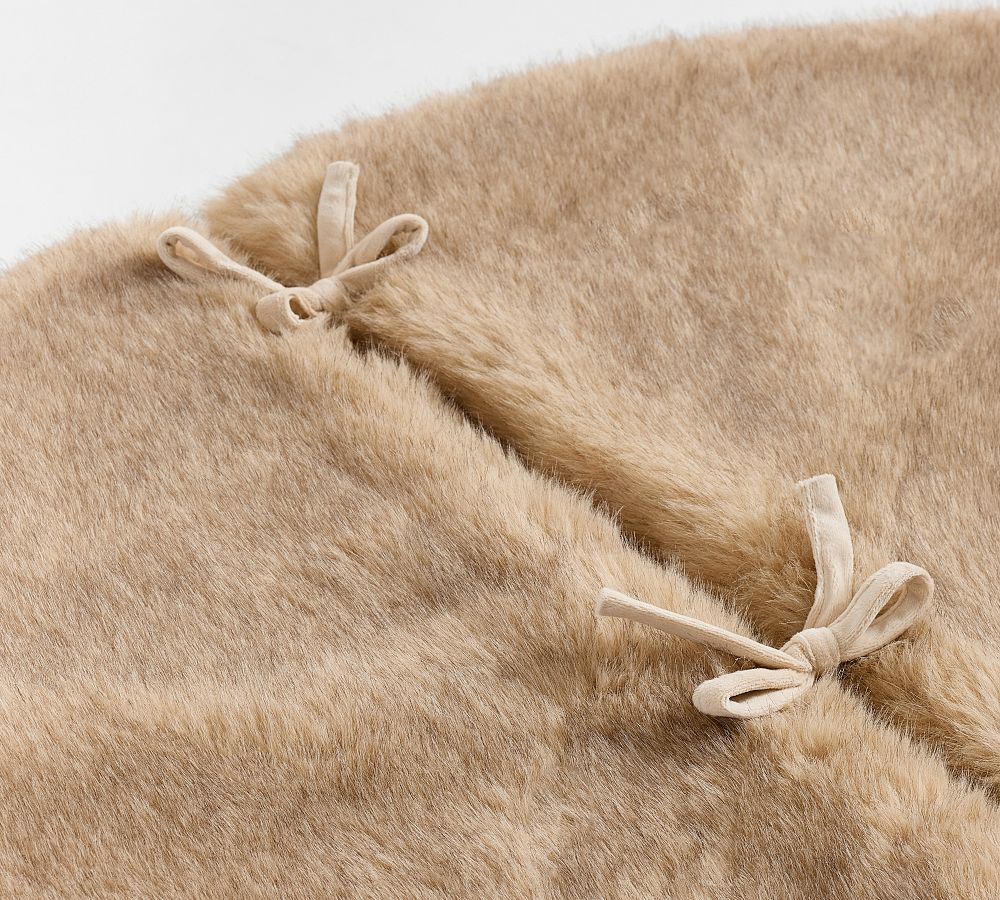 Faux Mink Tree Skirt