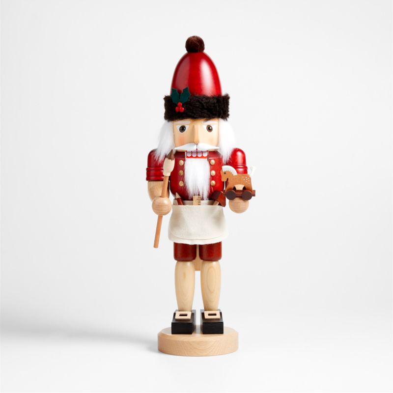 Handmade Santa's Workshop German Nutcracker 17