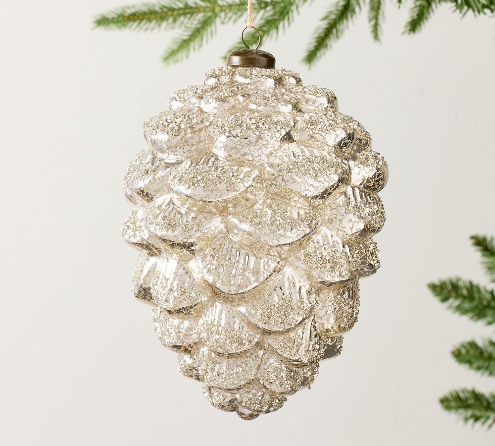 Mercury Pinecone Ornament