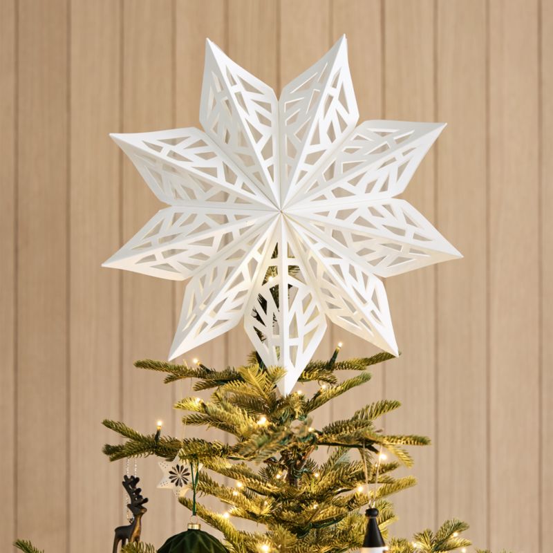 Paper Star Christmas Tree Topper