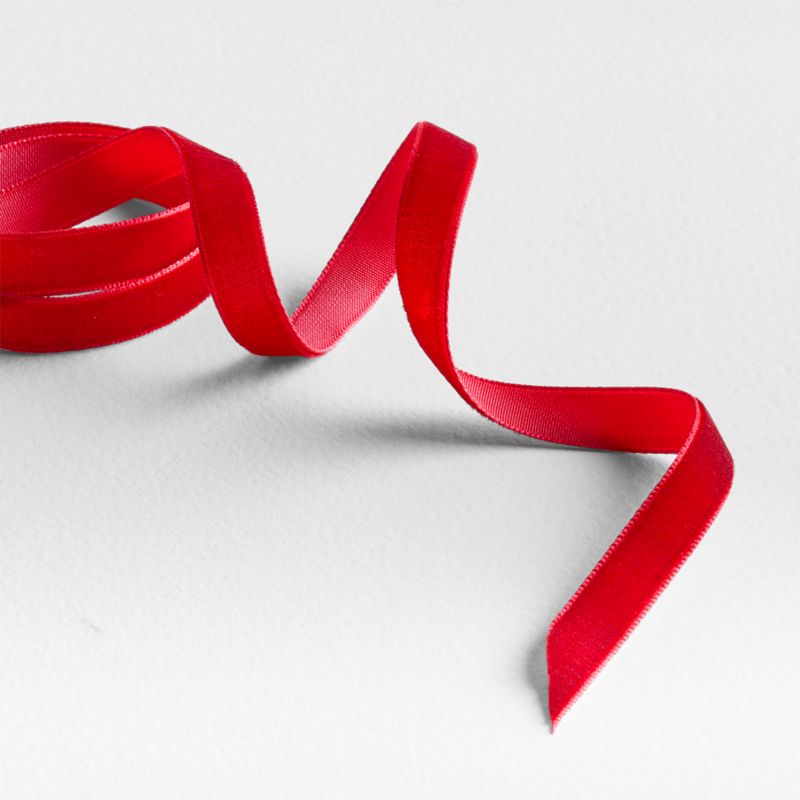 Red Velvet Holiday Ribbon