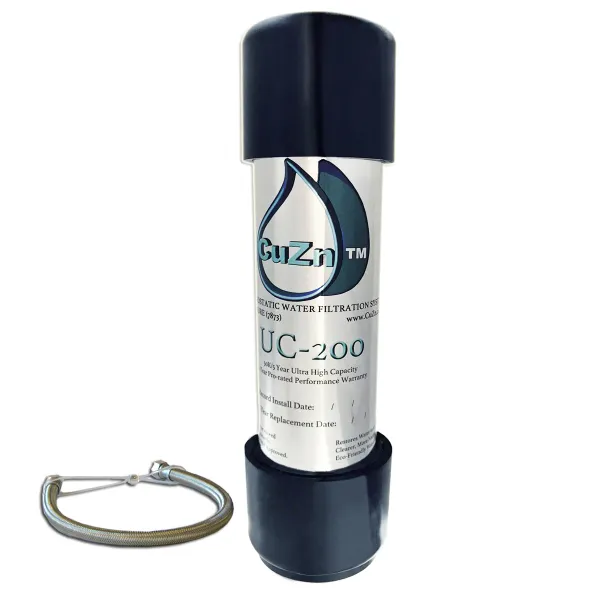CuZn Under Counter Water Filter 50K Ultra High Capacity