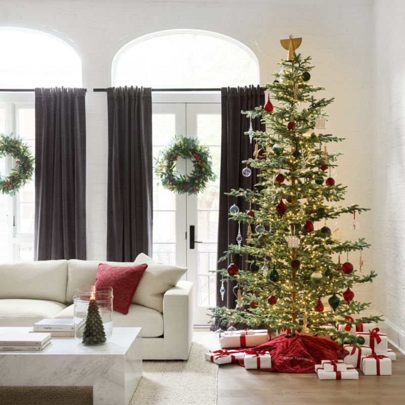 Glass Tree Christmas Ornament