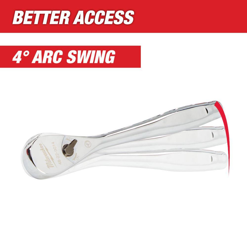 48-22-9410 1/2 in. Drive SAE Ratchet and Socket Mechanics Tool Set (22-Piece)