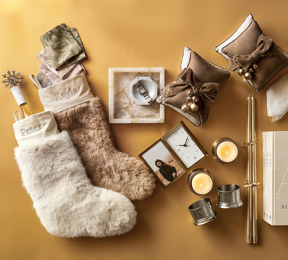 Mink Faux Fur Stocking