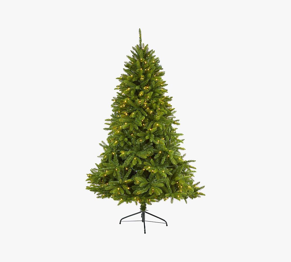 Lit Sierra Spruce Artificial Christmas Tree
