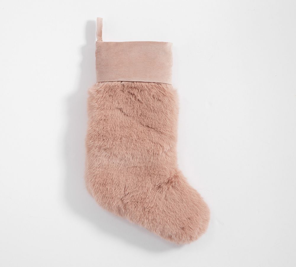 Mink Faux Fur Stocking