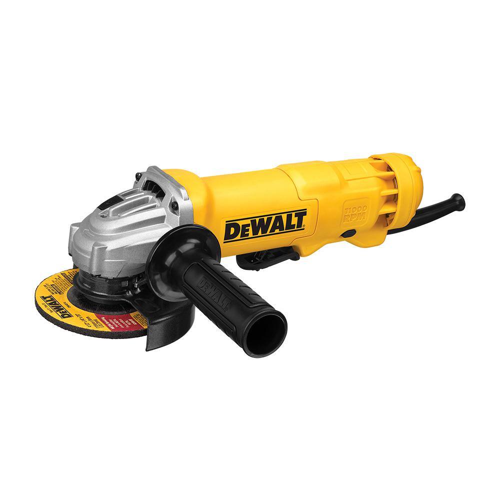 DWE402 120V 11 Amp Corded 4.5 in. Small Angle Grinder