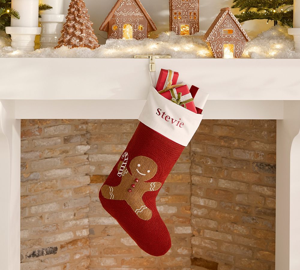 Holiday Icons Crewel Stockings