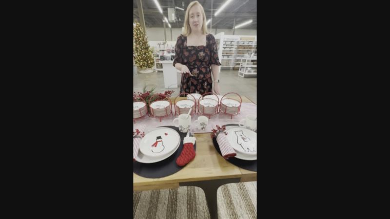 Joan Anderson Arctic Friends Holiday Dinner Plate