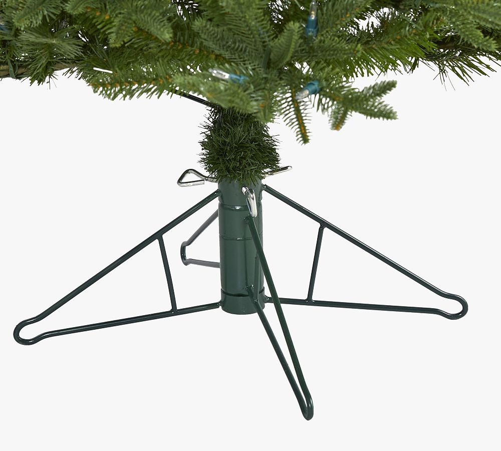 Lit Cambridge Fir Faux Christmas Tree