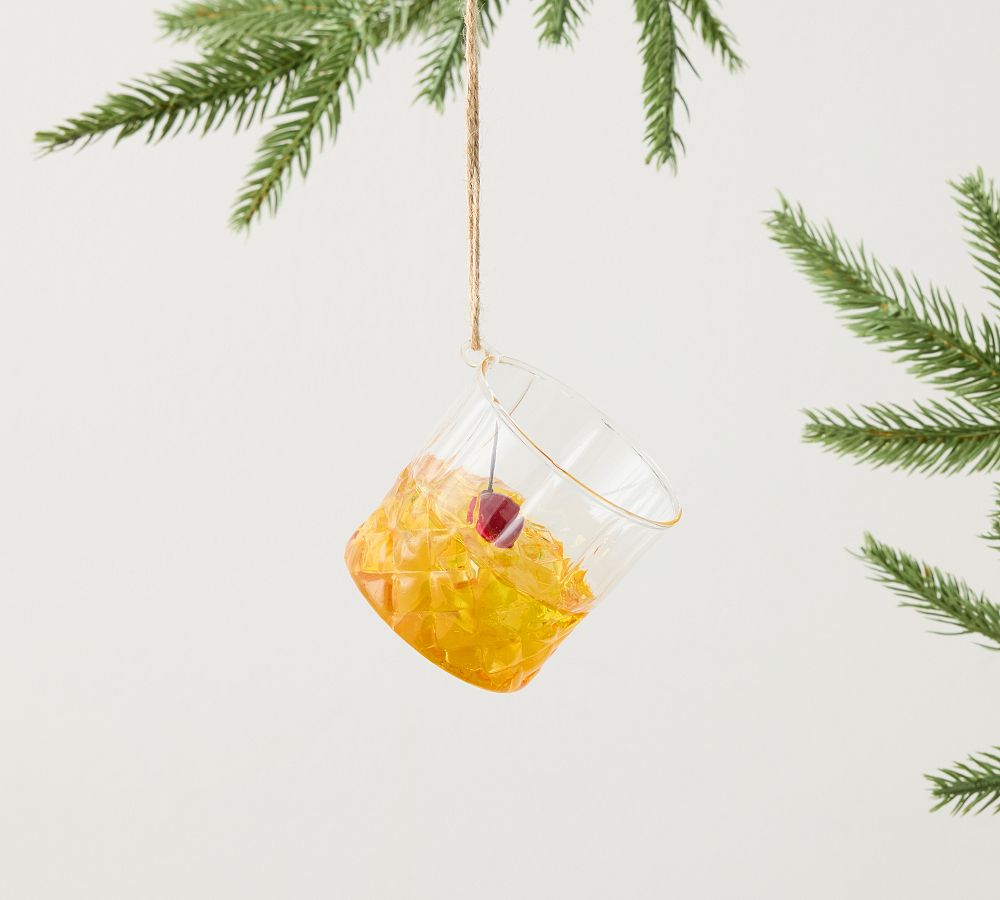 Manhattan Cocktail Ornament