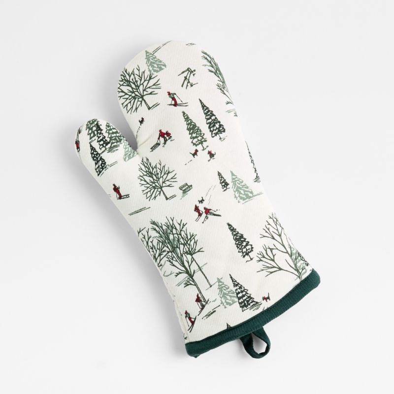 Winter Joy Organic Cotton Oven Mitt