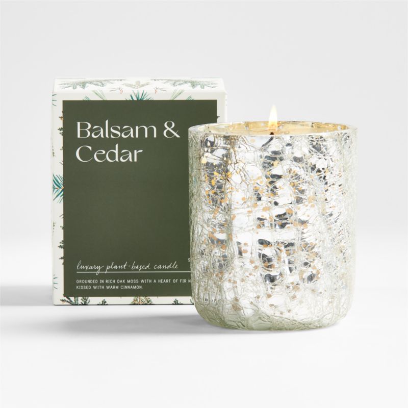 ILLUME ® Small Balsam and Cedar Holiday Scented Candle