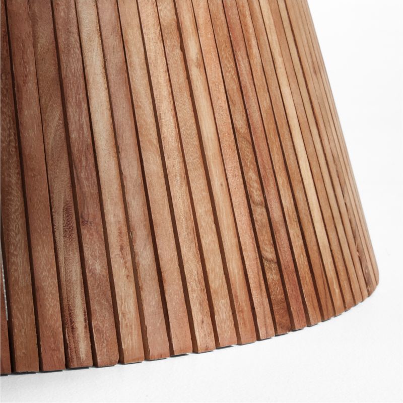 Skei Wood Natural Christmas Tree Collar 24