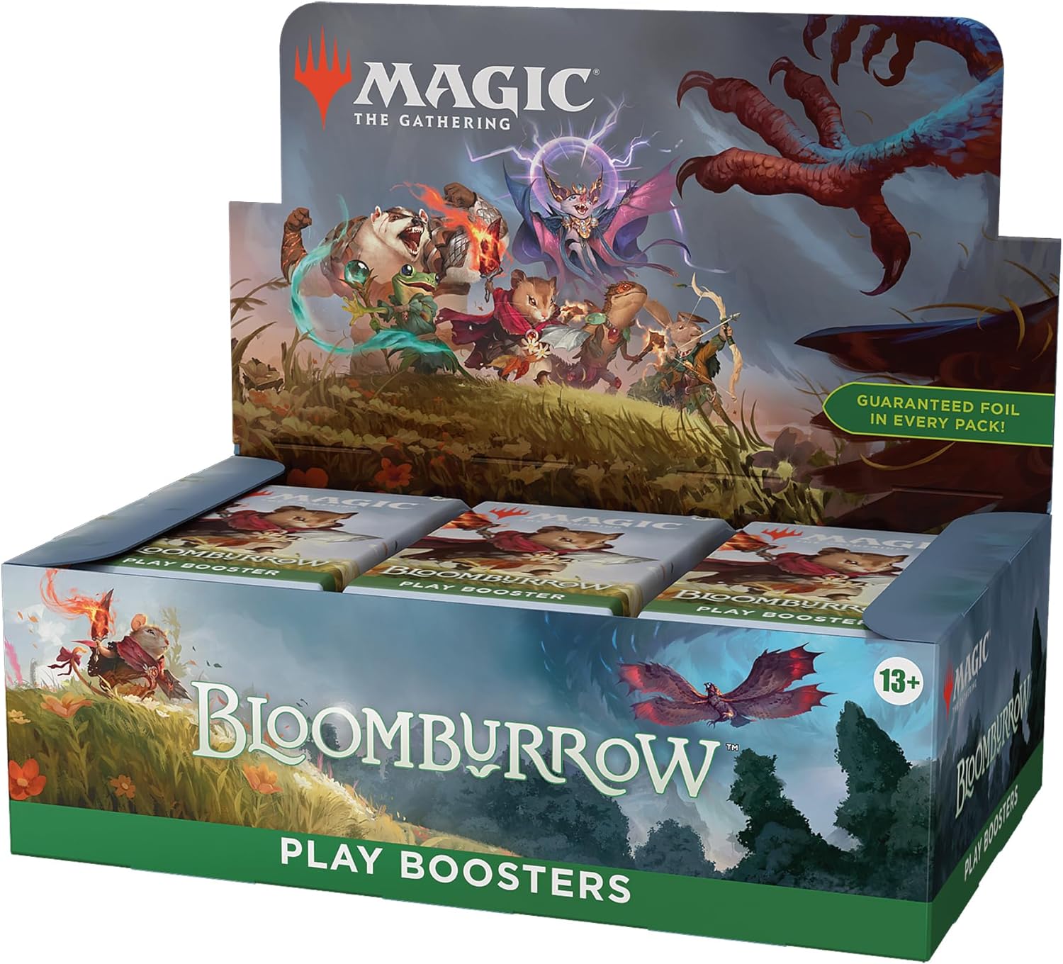 Magic: The Gathering Bloomburrow Play Booster Box �?36 Packs (504 Magic Cards)