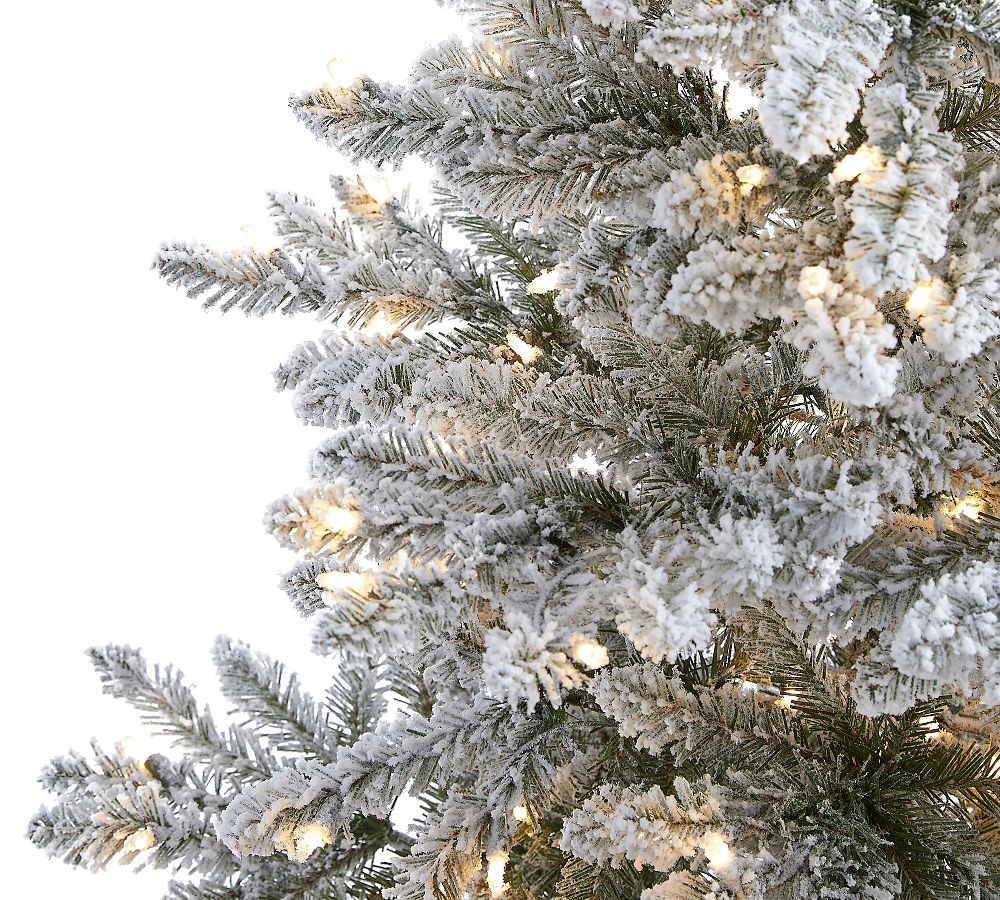 Faux Lit West Virginia Spruce Tree