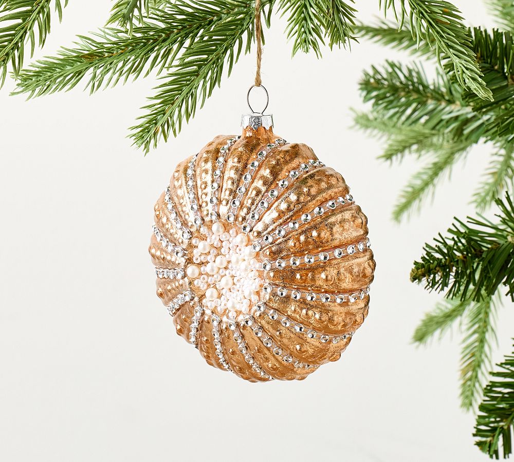 Sparkly Urchin Ornament
