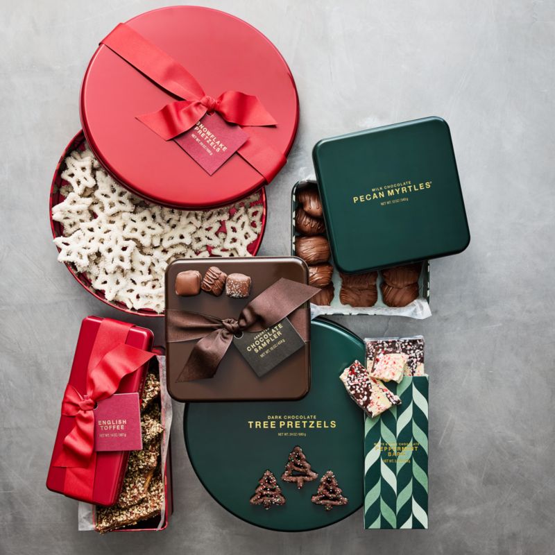 Stocking Stuffer Peppermint Bark Bar with Gift Box