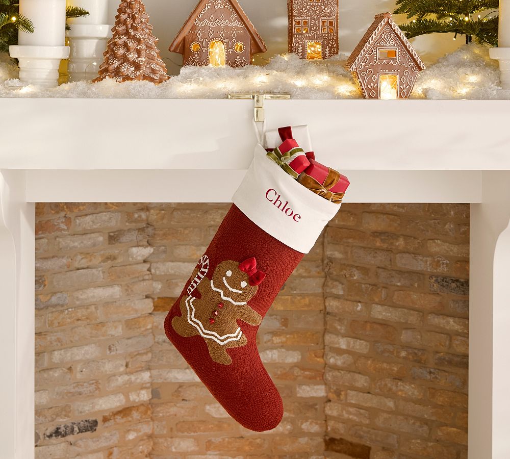 Holiday Icons Crewel Stockings