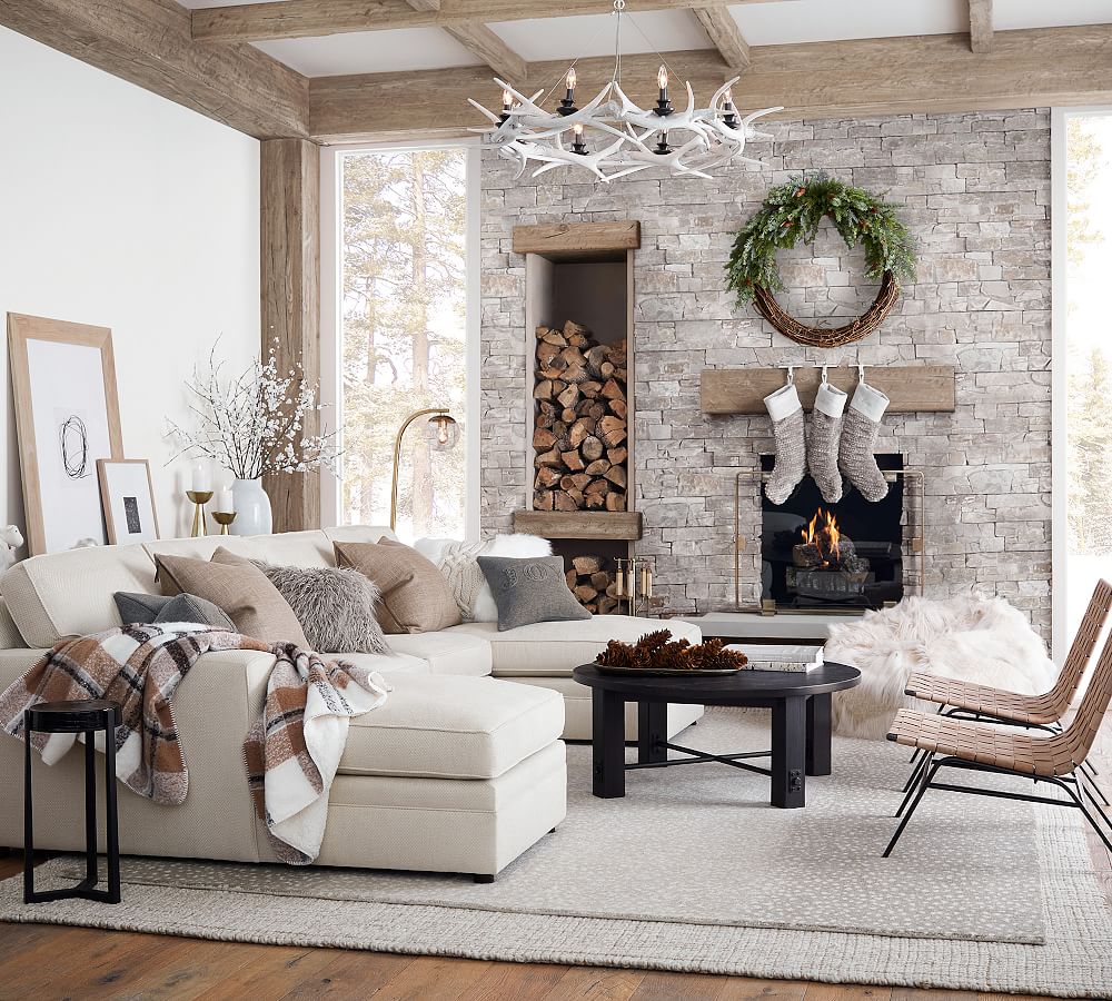 Honeycomb Faux Fur Stockings