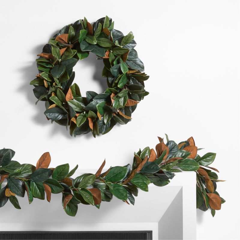 Magnolia Holiday Wreath & Garland Set