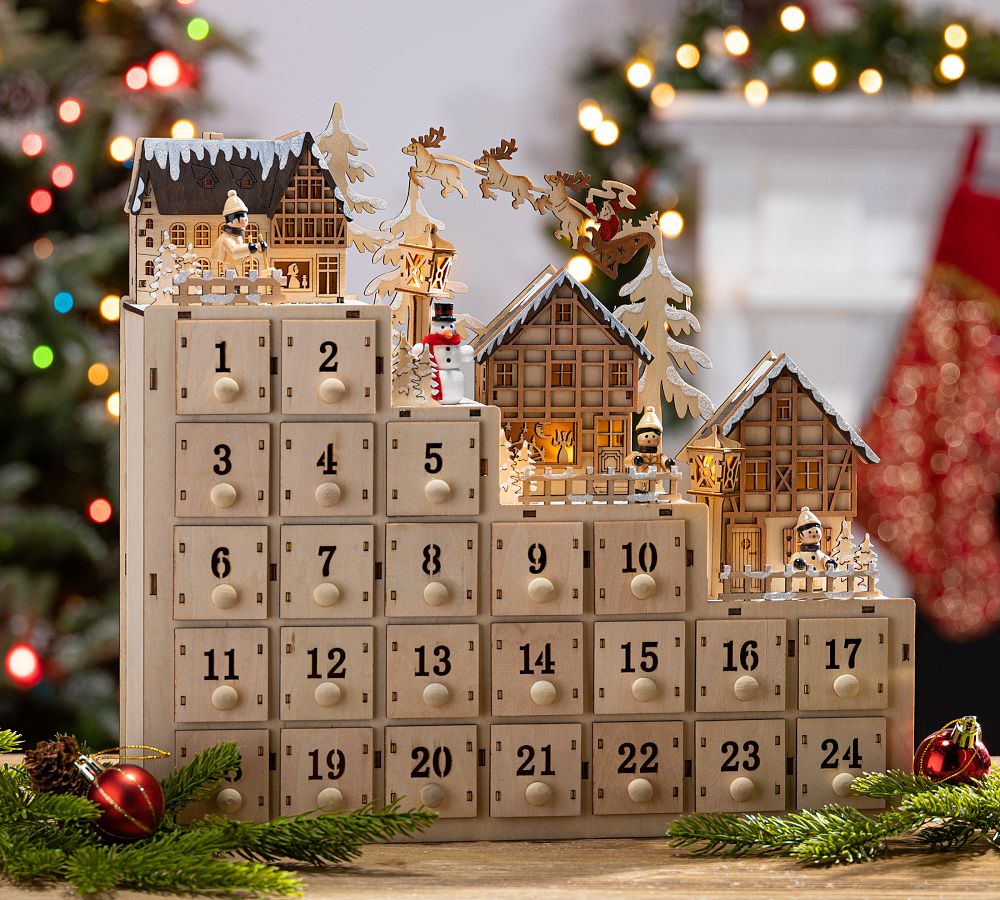 Wooden Advent Calendar