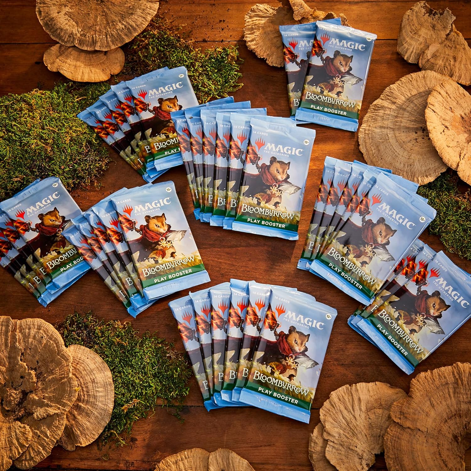 Magic: The Gathering Bloomburrow Play Booster Box �?36 Packs (504 Magic Cards)