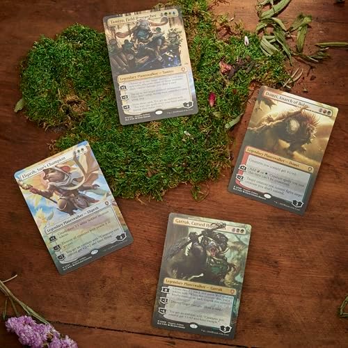 Magic: The Gathering Bloomburrow Commander Deck Bundle �?Includes All 4 Decks (Animated Army  Family Matters  Peace Offering  and Squirreled Away)