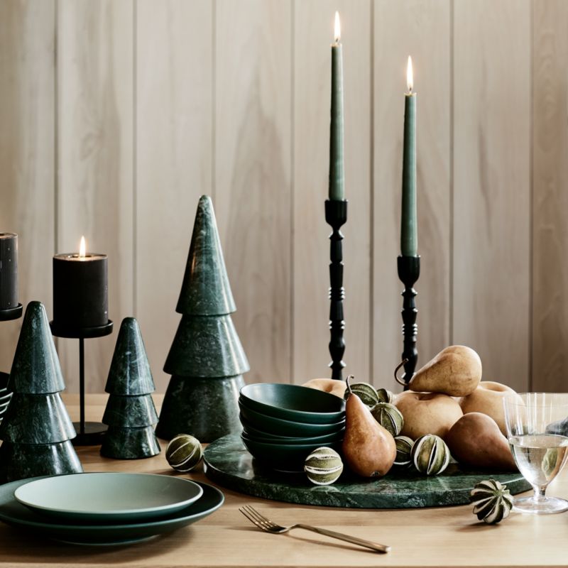 Small Green Marble Christmas Tree 7