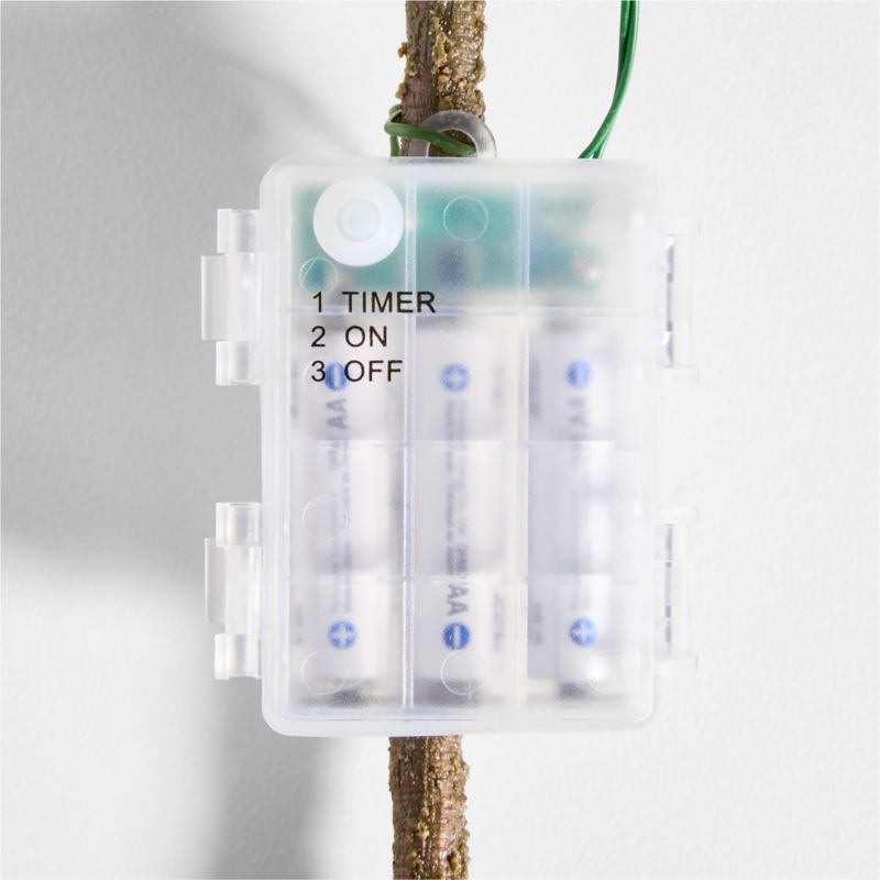 Faux Hemlock Pre-Lit Holiday Stem 40